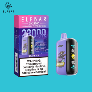 Elf Bar Vape GH23000 23K Taff Grape Ice