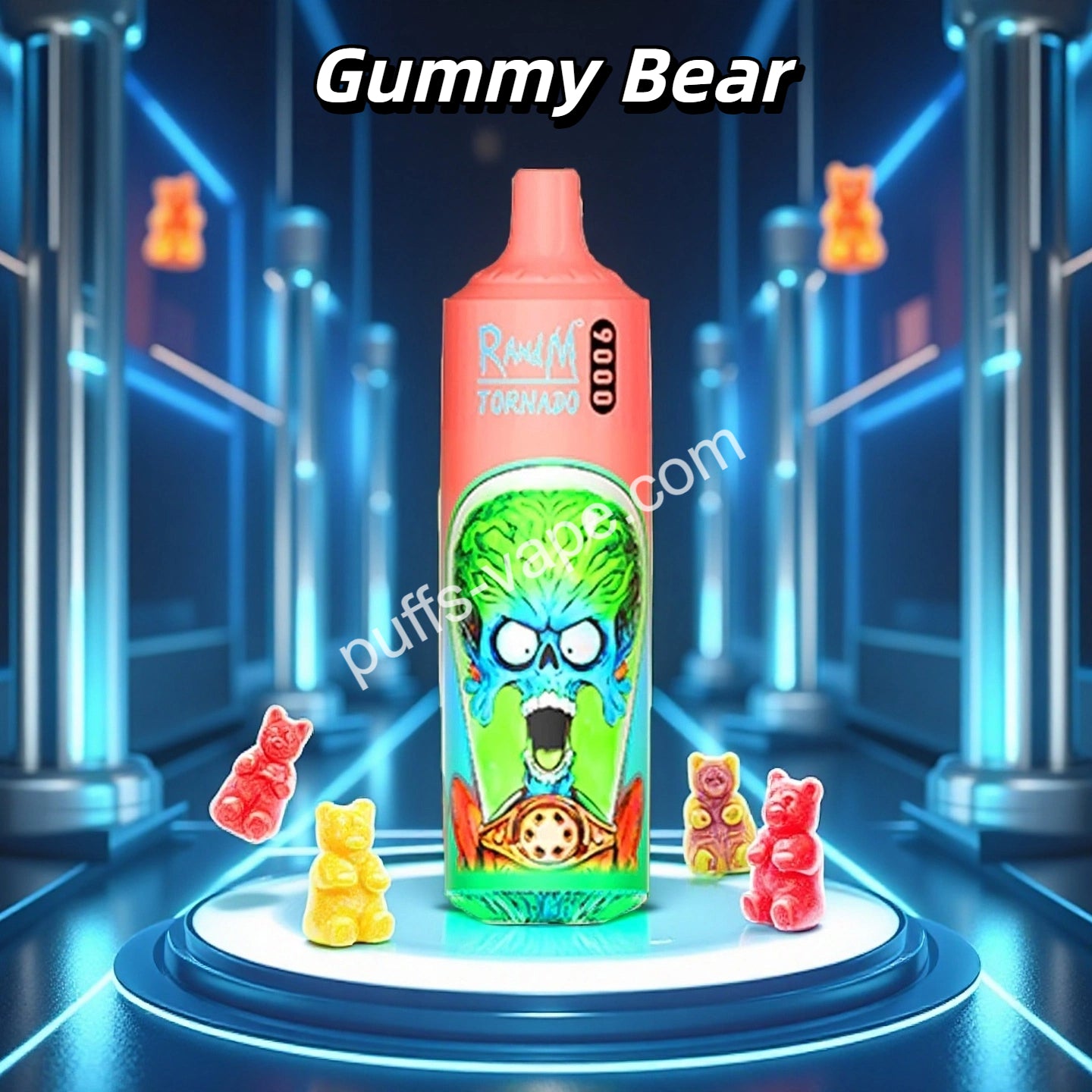 Gummy Bear Puff 9K Bouffees Randm Tornado Vape