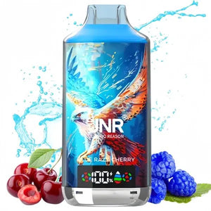 Puff 18000 Taff Blue Razz Cherry Einweg-E-Zigaretten, 24 ml E-Liquid
