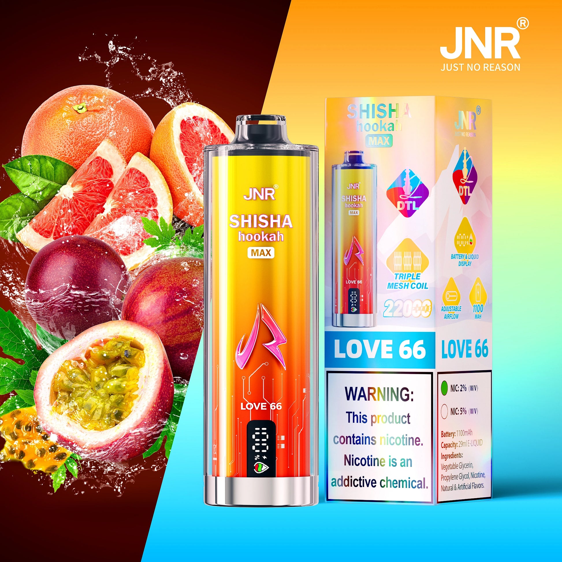 Love 66 JNR Shisha Max 22000 Vape Puffs-vape Love 66 JNR Shisha Max 22000 Vape Puffs-vape