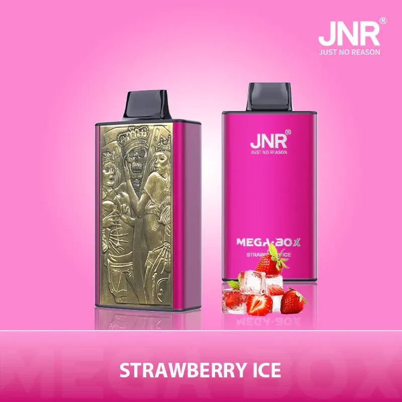 Puff JNR Prix 25000 Bouffees Vape Jetables Strawberry Ice Saveurs with 2% Nicotine