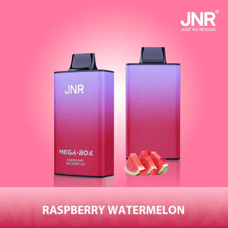 JNR Vape Raspberry Watermelon Saveurs Puff 25K Taff Cigarettes électroniques Jetables