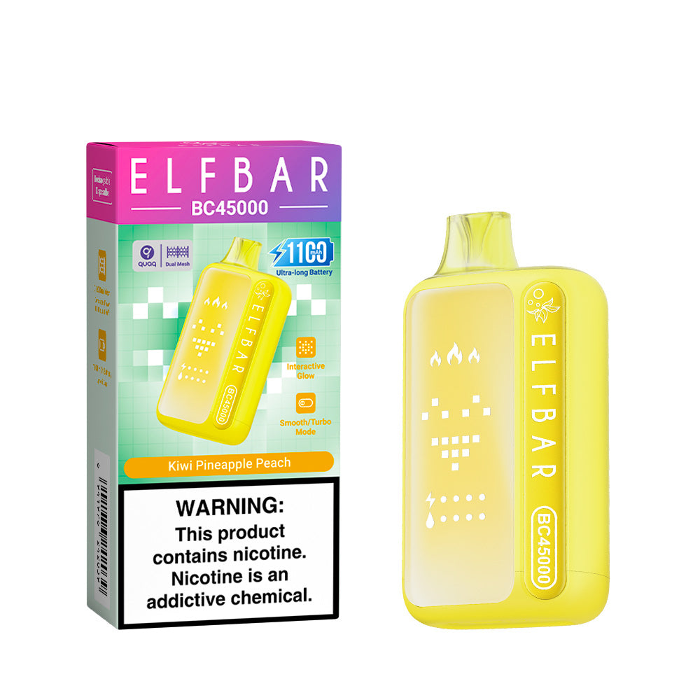 Goût Kiwi Pineapple Peach Elf Bar BC45000
