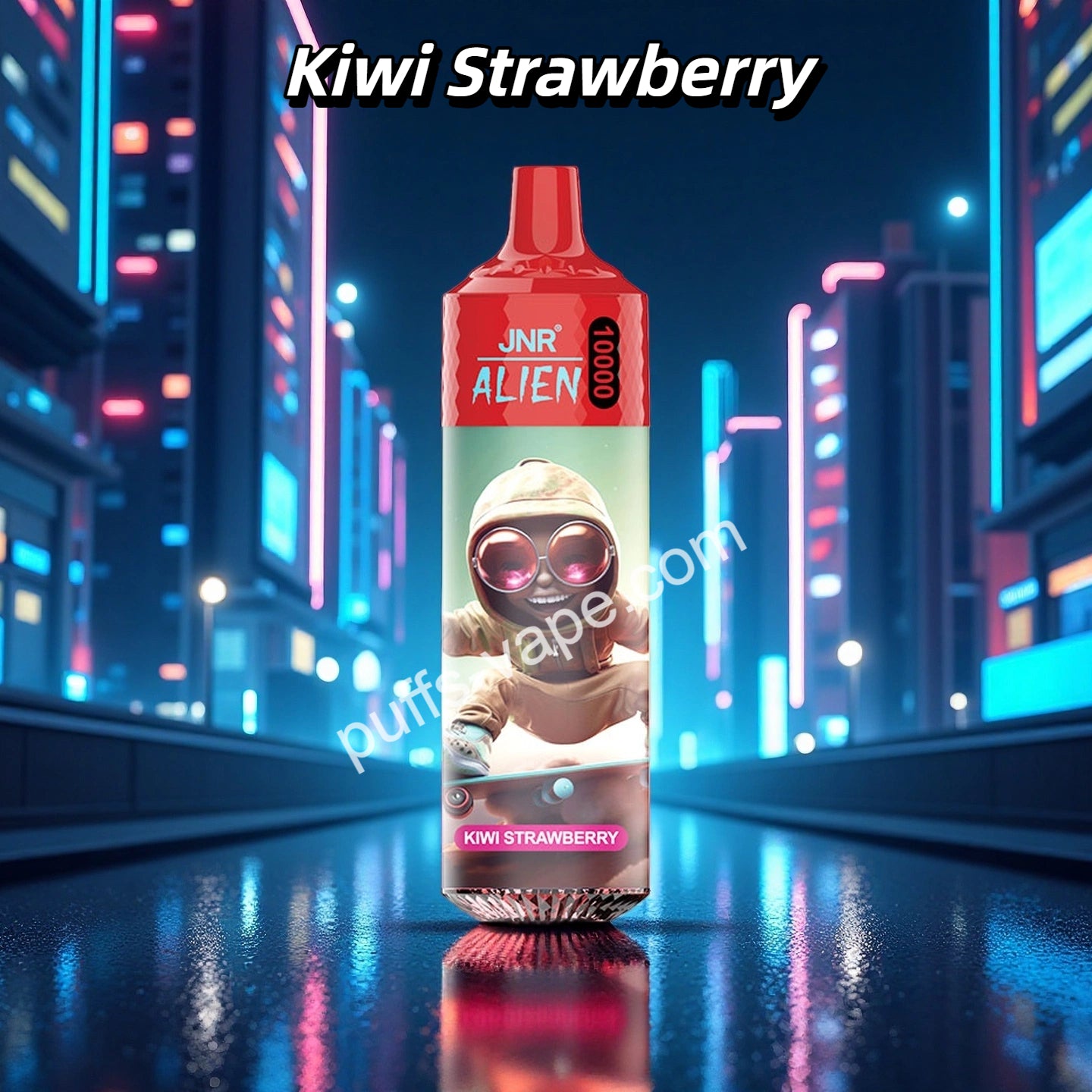 Kiwi Strawberry Puff JNR Vape 10k Bouffees