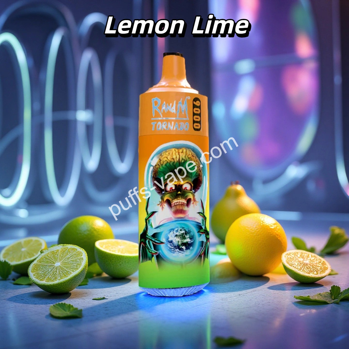 Lemon Lime Tornado Puff 9000 Taff Vape Jetable