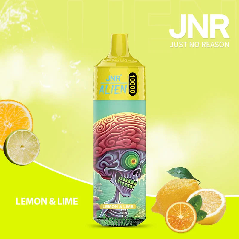 Puff JNR Alien 10000 Puffs Lemon & Lime Gout Cigarette électronique jetable
