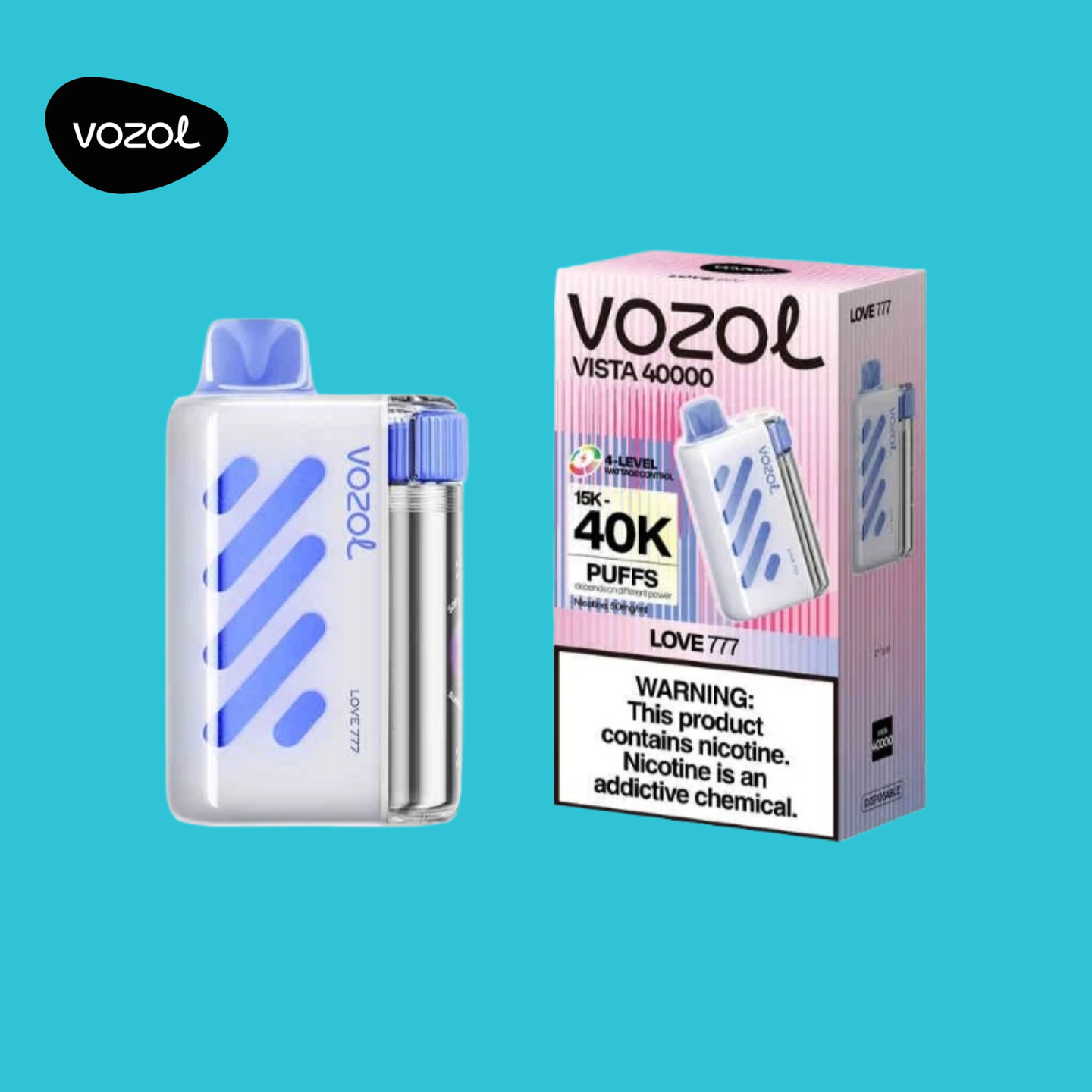 Puff Vozol Vista 40000 Taff Love 777