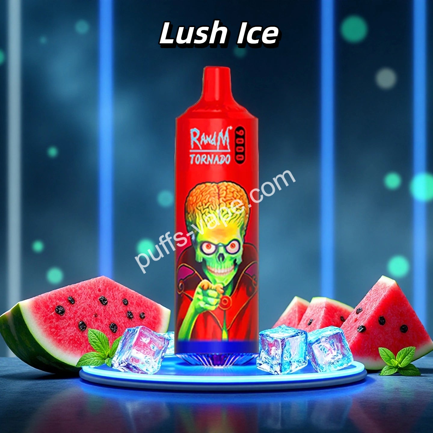 Lush Ice Puff Randm 9000 Taff Vape Jetable