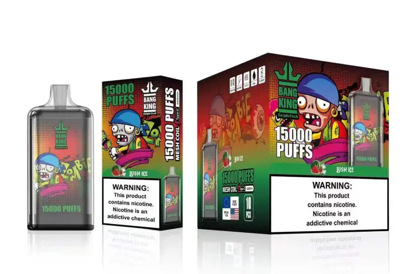 Bang King 15K Puffs 15000 Taff Lush Ice Vape Jetable