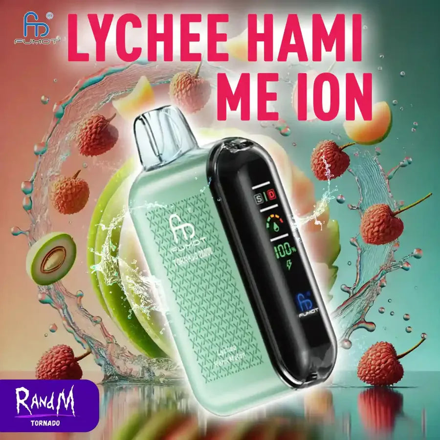 Puff 20000 Taff Lychee Hami Me Ion Gout Randm Vape Jetable with