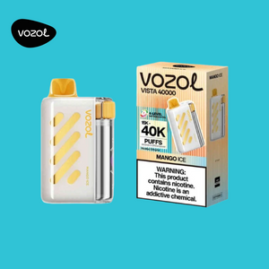 4 einstellbare Stufen Vozol Vista 40000 Mango-Eis