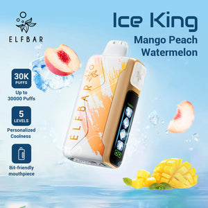 Elf Bar Vape 30K Taff Mango Peach Watermelon