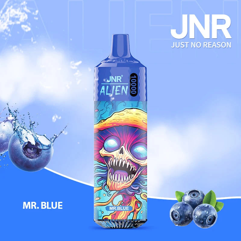 Mr. Blue - Puff 10000 Taff Nicotine Vape Jetable