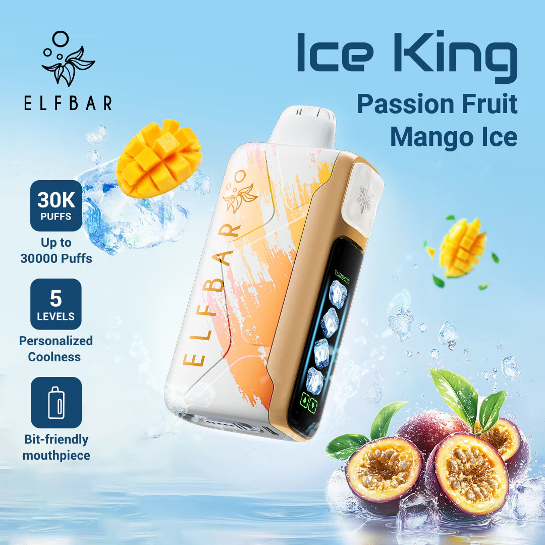Elf Bar Ice King 30K Passion Fruit Mango Ice