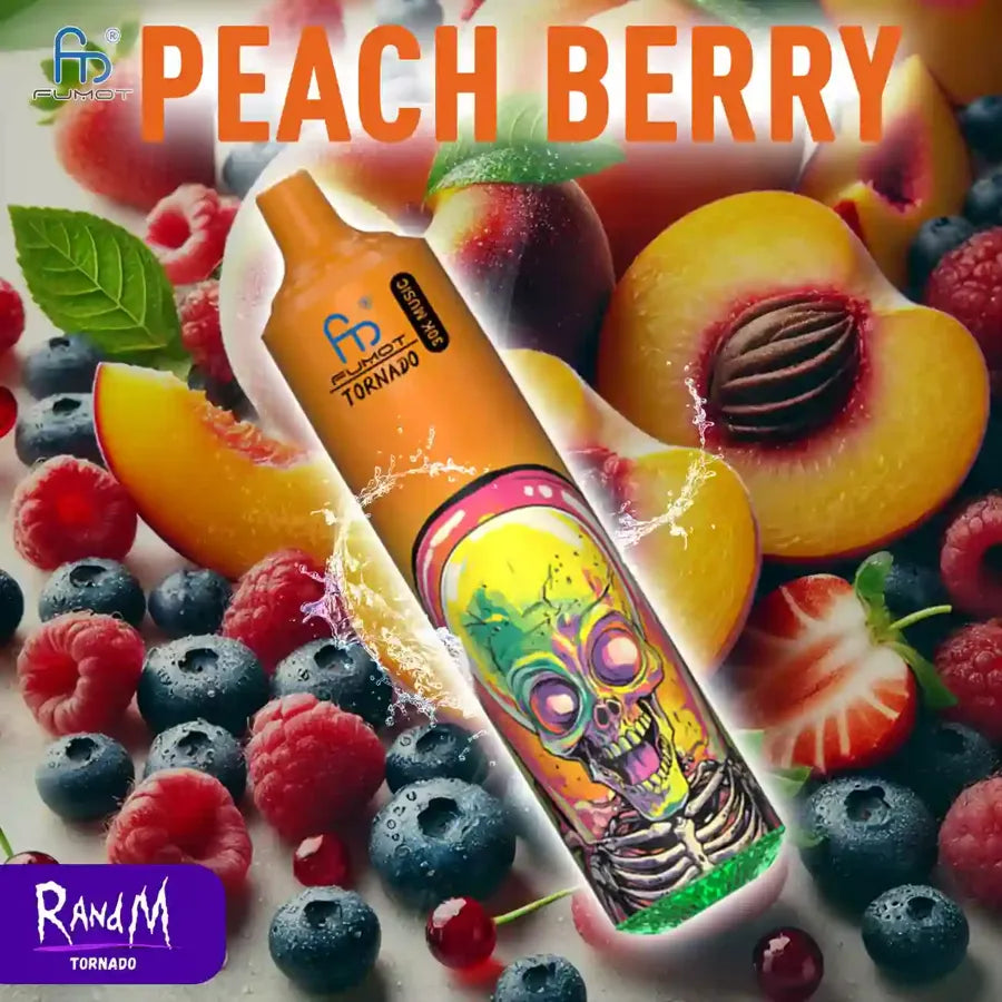 Randm Puff 30K Taff Peach Berry Gout Cigarette électronique Jetable