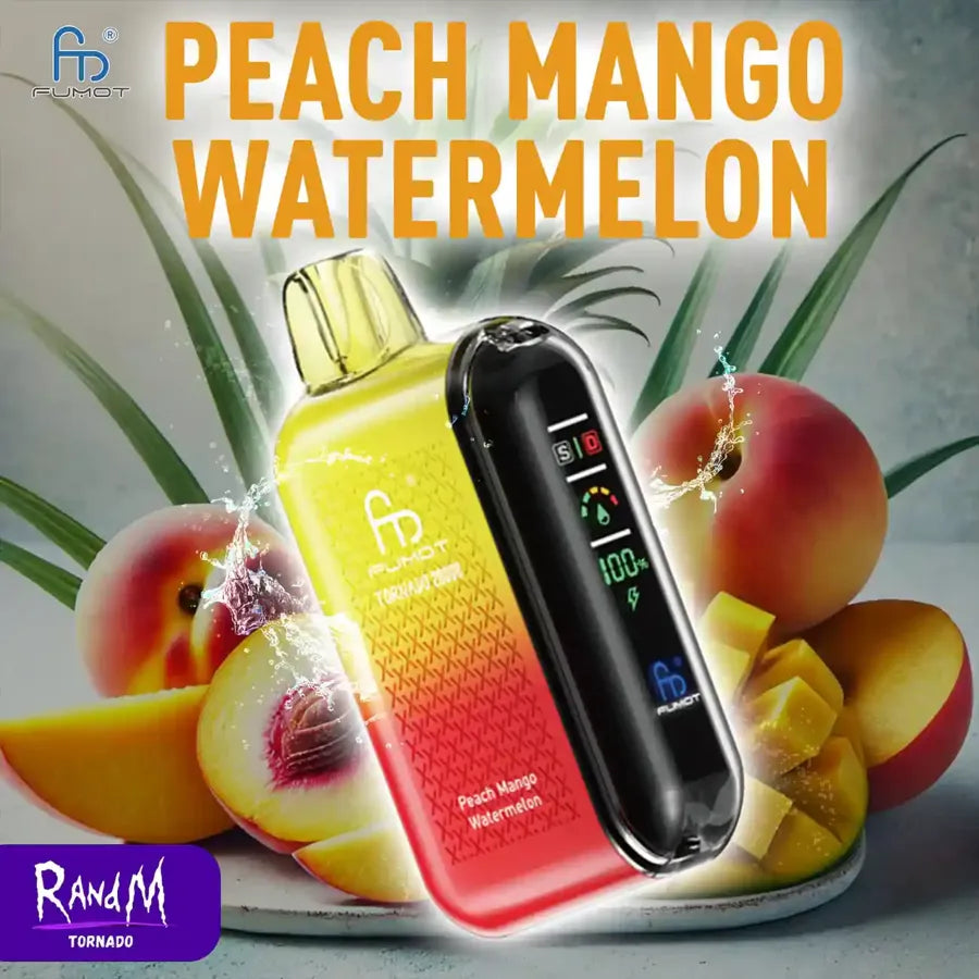 Peach Mango Watermelon Gout - Puff 20000 Taff Cigarette électronique Jetable