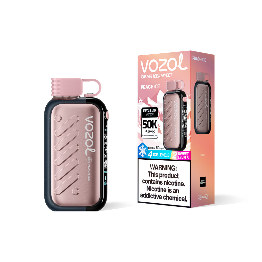 Puff VOZOL Vape Gear 50000 Peach Ice