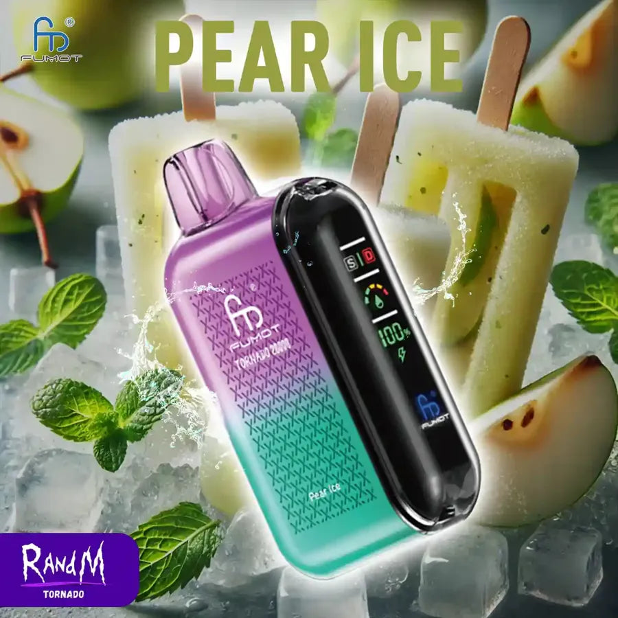 Puff Tornado 20000 Big Puffs Cigarettes électroniques - Pear Ice Gout de Puffs
