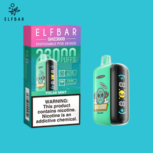 Batterie 850 mAh Puff Elf Bar GH23000 Polar Mint