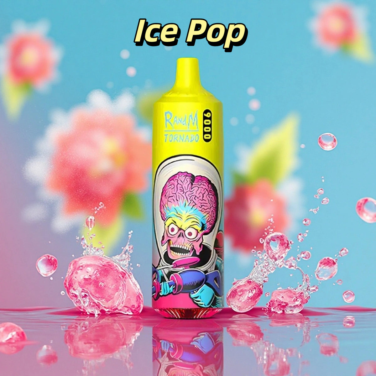 RandM Tornado Puff 9000 Taff Cigarette électronique Jetable - Ice PoP