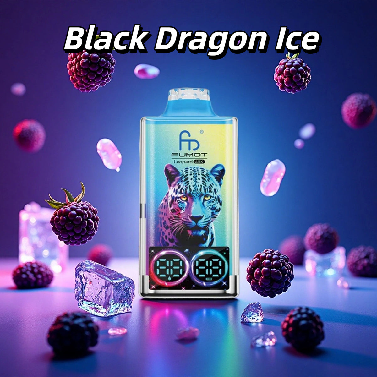 Black Dragon Ice Gout de Puff 40000 Taff Liquide Cigarette électronique Jetable