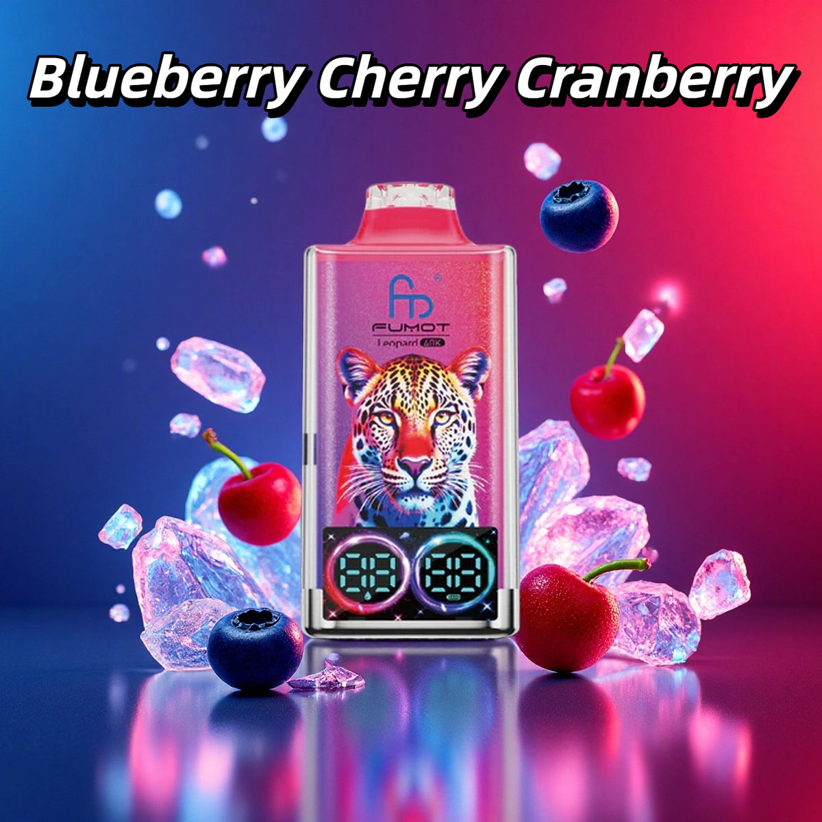 Blueberry Cherry Cranberry - Prix Puff Randm Tornado 40000 Bouffees Vape Jetable