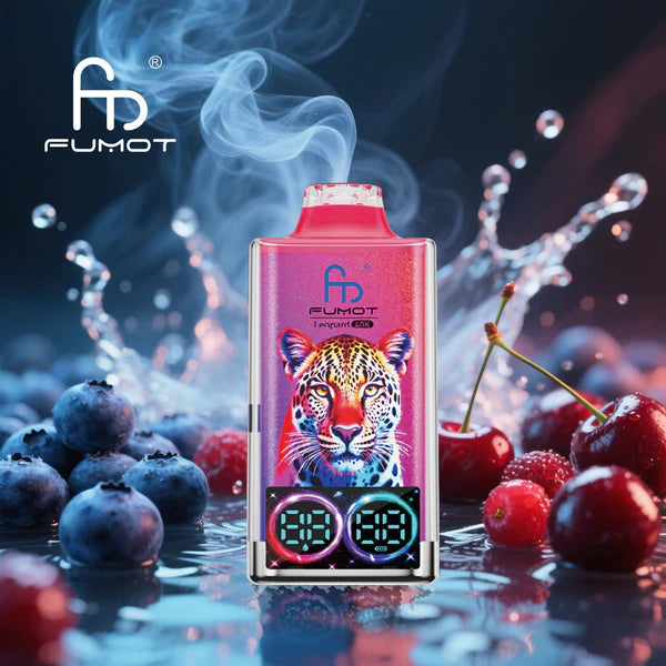 Blueberry Cherry Cranberry - Prix Puff Randm Tornado 40000 Bouffees Vape Jetable