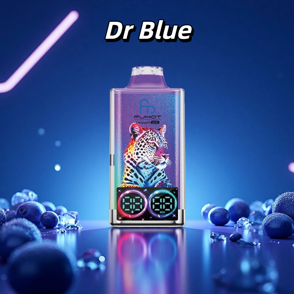 Fumot Vape Randm Tornado 40000 Puffs Dr Blue Gout de Puff Cigarette électronique Jetable
