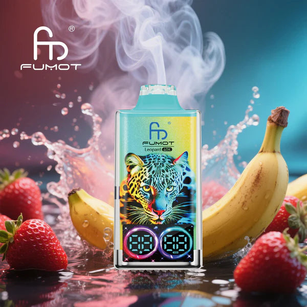 RandM Tornado Prix Puff 40000 Taff Strawberry Banana Gout Cigarette électronique Jetable