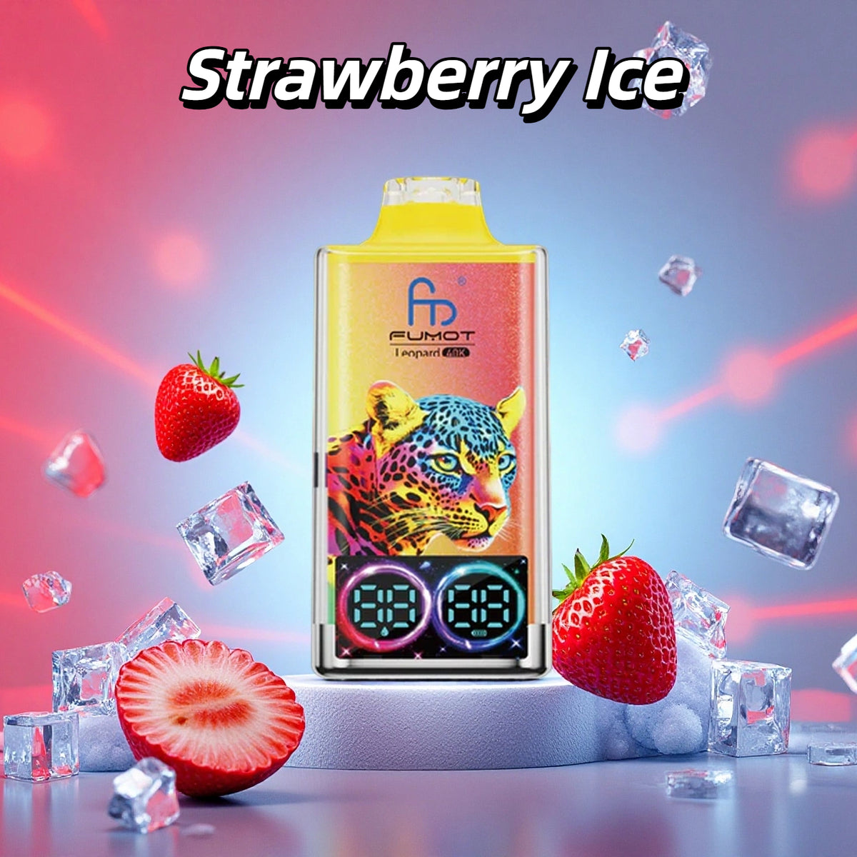 Strawberry Ice Gout de Prix Puff 40000 Taff Vape Jetable with Rechargeable Batterie