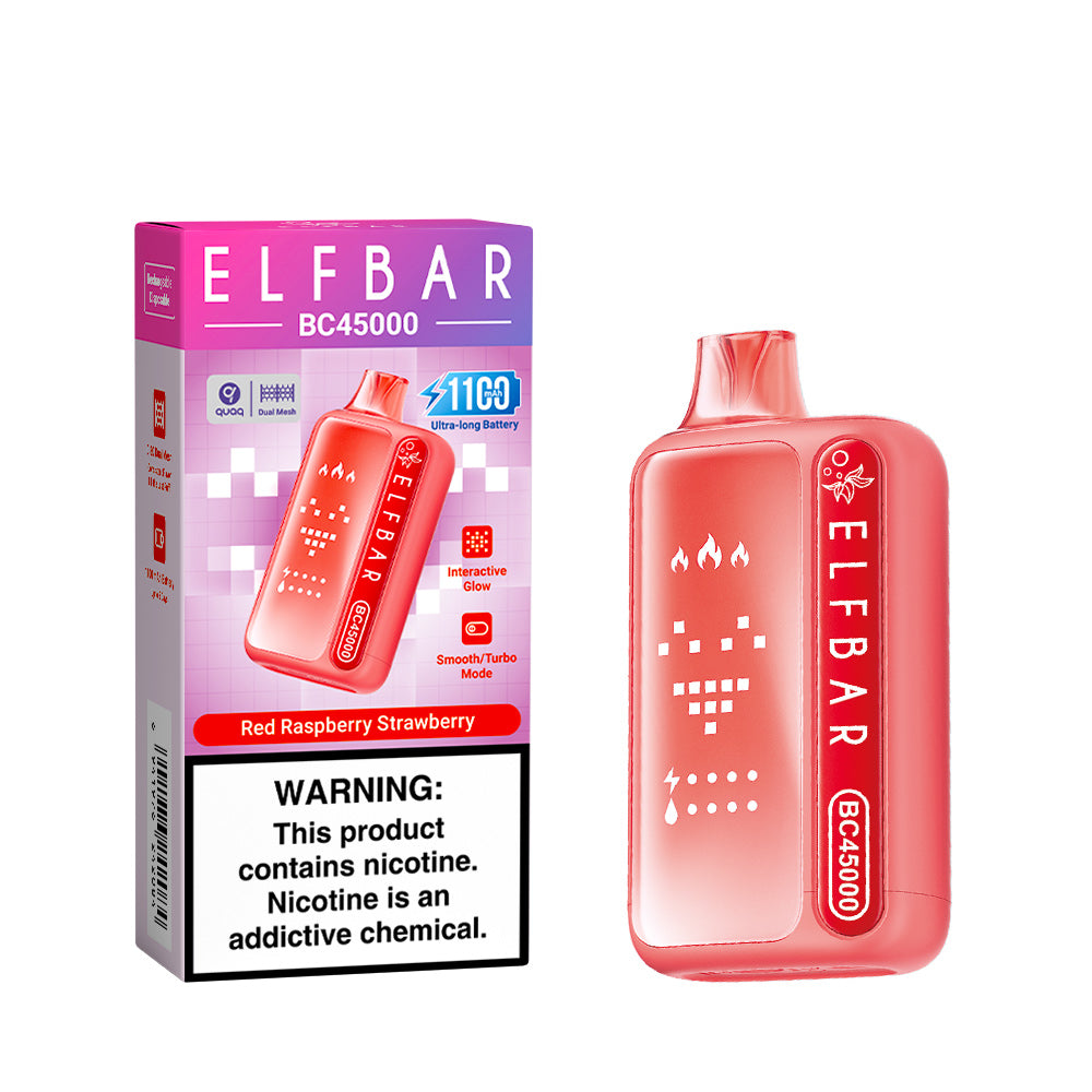 Saveur Red Raspberry Strawberry Elf Bar BC45000