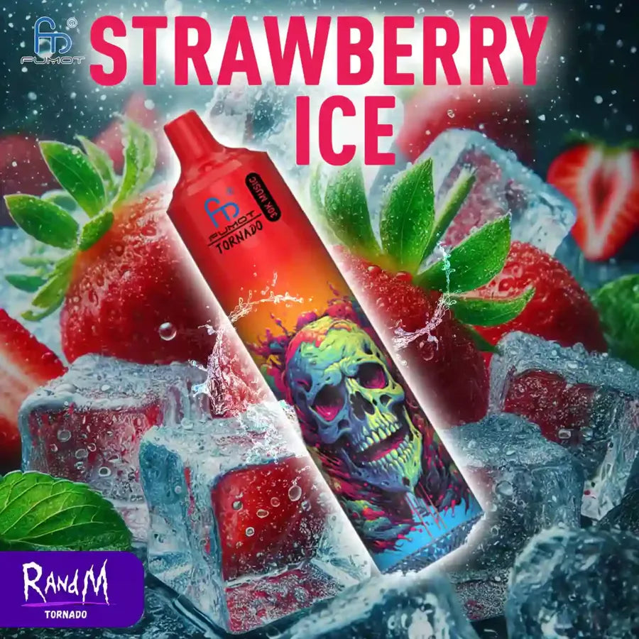 Puff 30000 Taff Strawberry Ice Gout Cigarette électronique Jetable with 30 ml Liquide