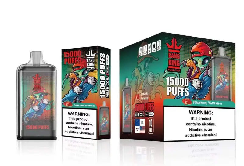 Strawberry Watermelon - Bang King 15000 Puffs Cigarette électronique Jetable