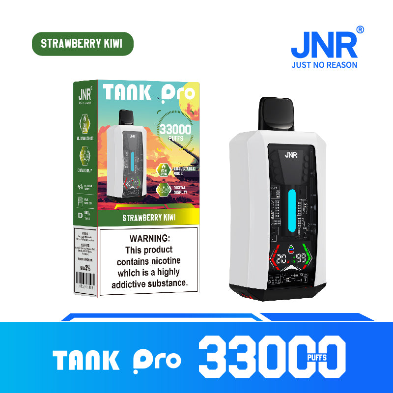 JNR Tank Pro 33K Bouffées Strawberry Kiwi