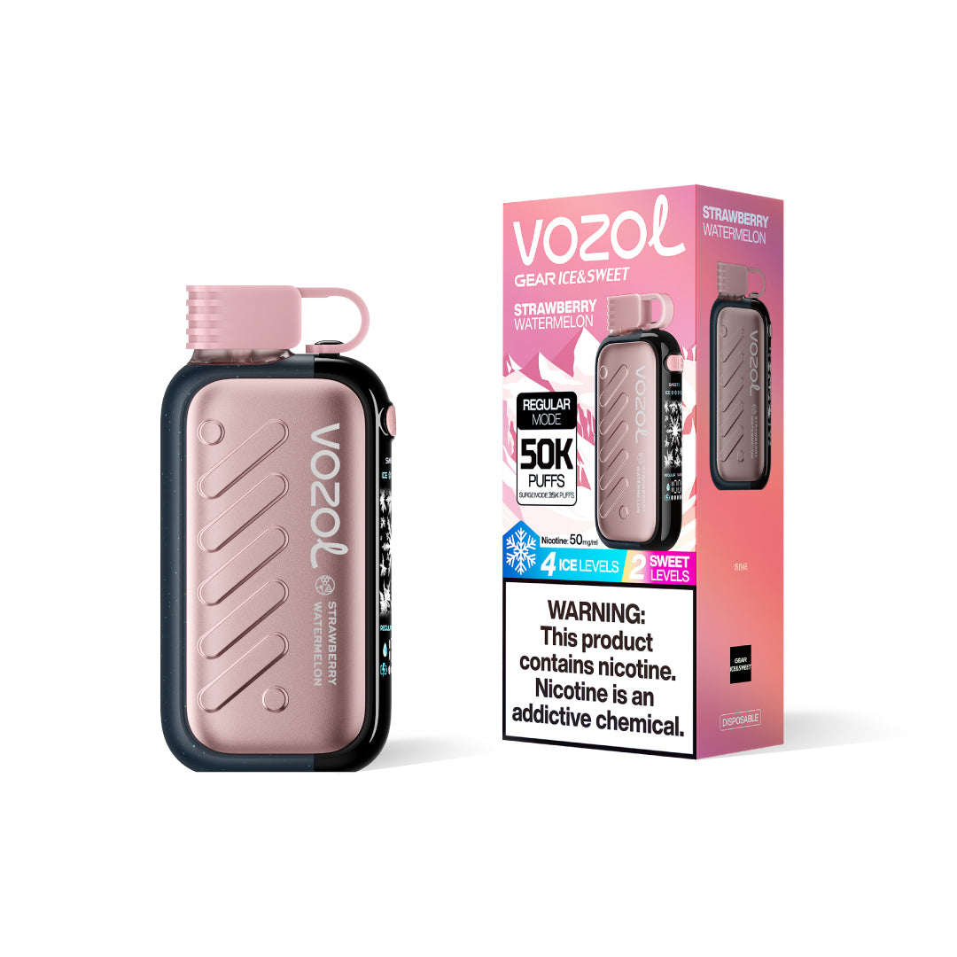 Puff Vozol Gear 50000 Taff Strawberry Watermelon