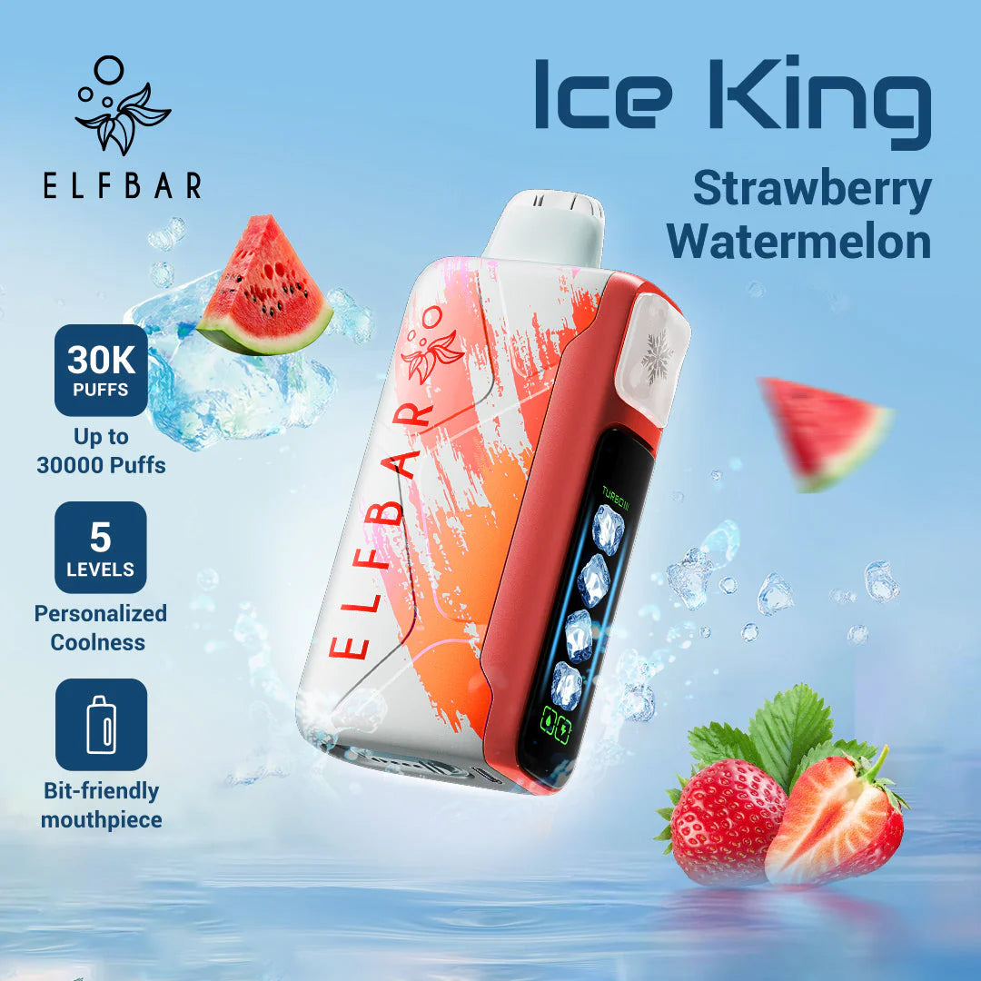 Puff Elf Bar 30K Taff Strawberry Watermelon