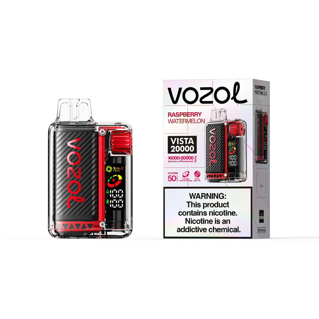 VOZOL Vista 20000 Züge Himbeere Wassermelone