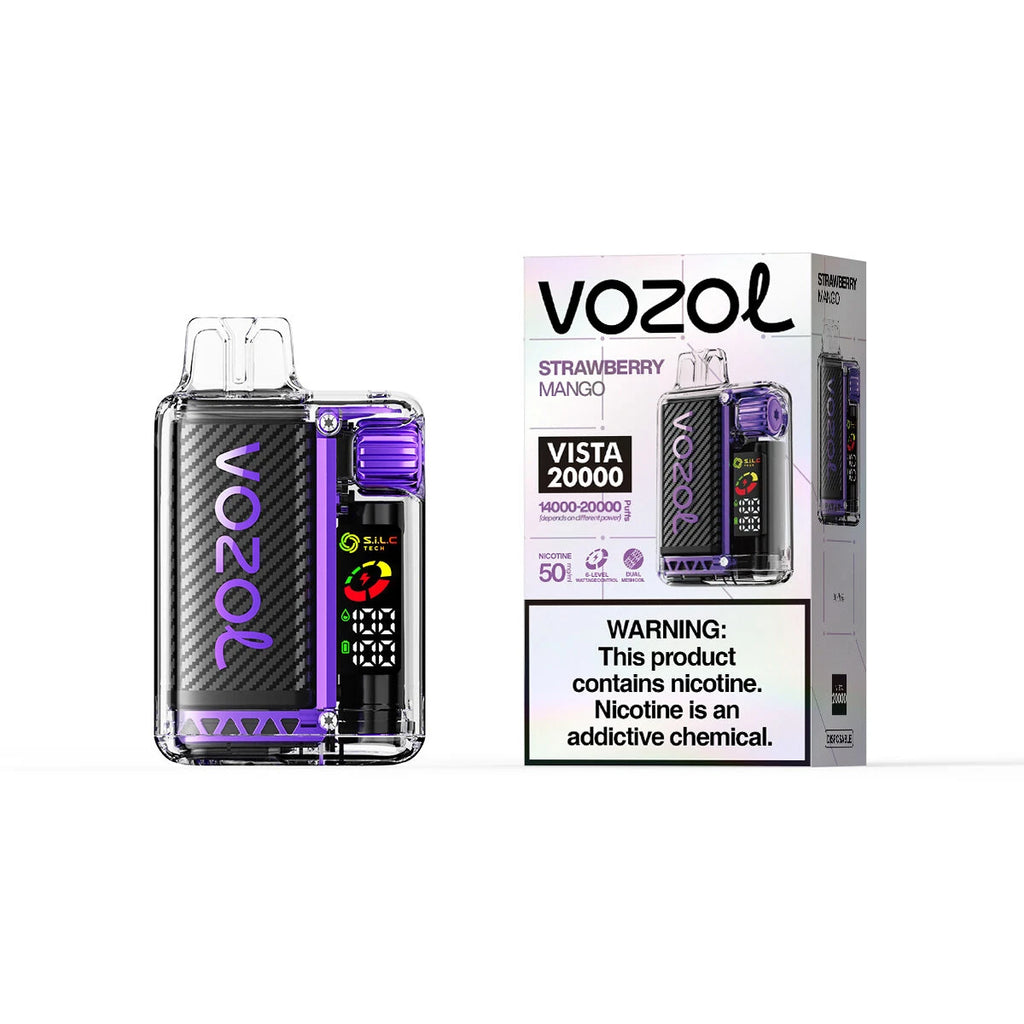 VOZOL Vista 20000 Erdbeer-Mango Nikotin 5%