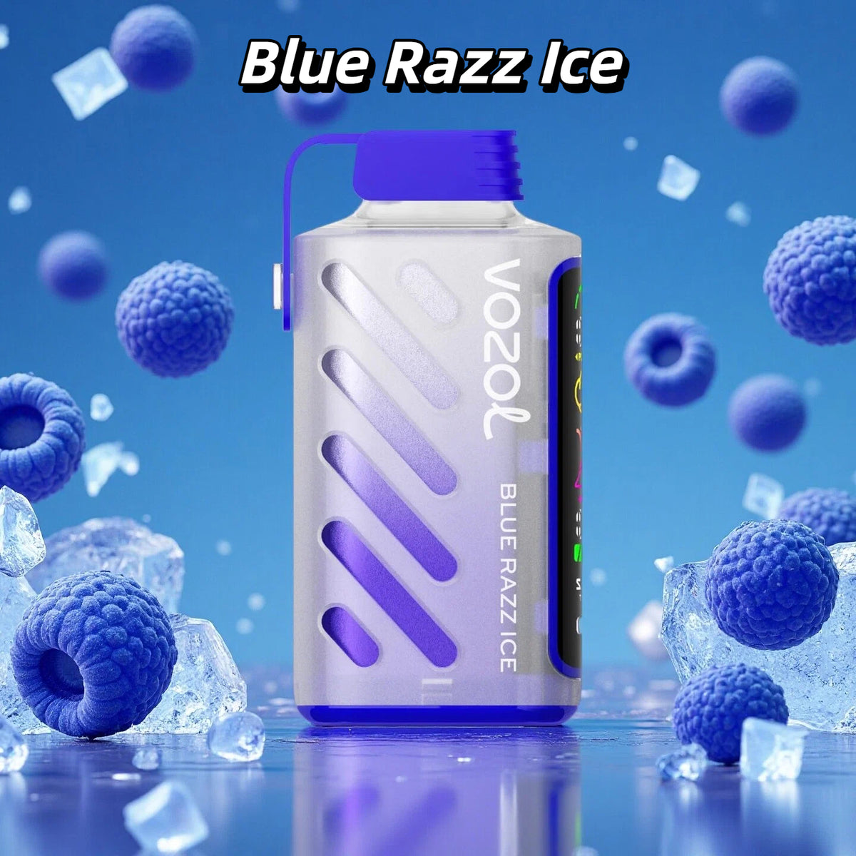 Vozol Vape Gear Power 20000 Blue Razz Ice