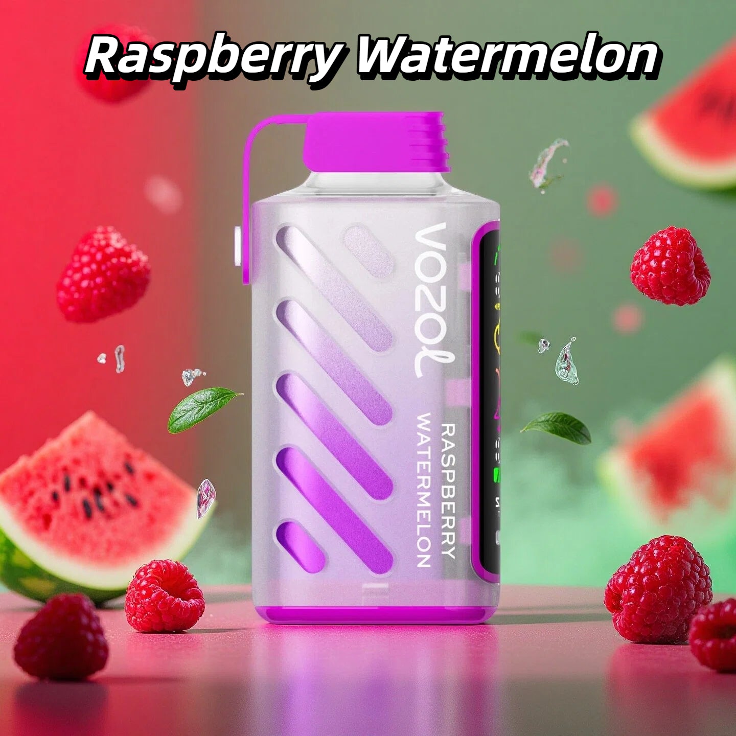 Mode double Vozol Gear Power 20000 Vape Raspberry Watermelon
