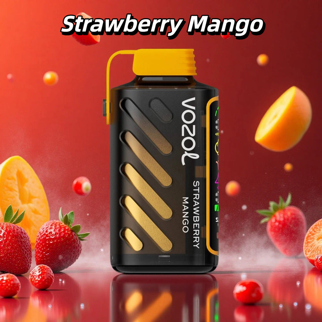 Puff Vozol Gear Power 20000 Züge Strawberry Mango
