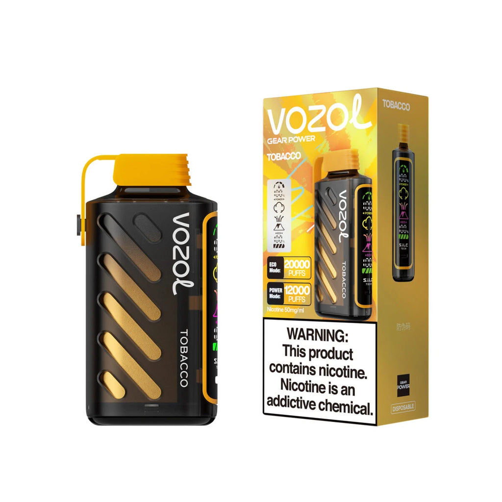 Vozol Gear Power 20000 Vape, Tabakgeschmack