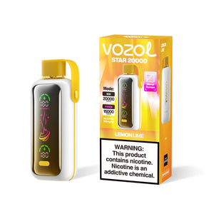 Vozol Star 20000 bouffées Lemon Lime