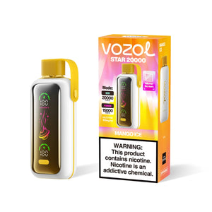 Vozol Star 20000 bouffées Mango Ice