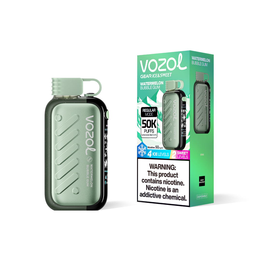 Watermelon Bubble Gum VOZOL Gear 50000 Vape