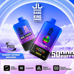 Bang King 50000 Puff 50K Taff Double Gout de Puffs Prix Vape Jetable