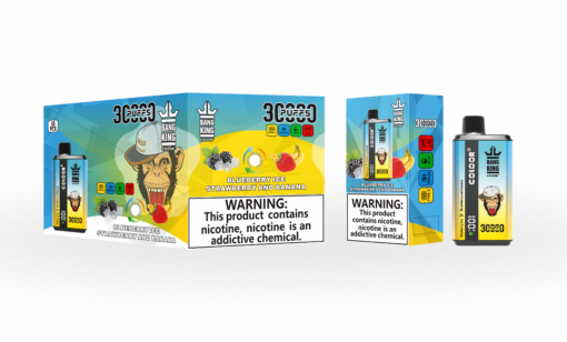 Bang King Puff 30000 Taff Doubel Gout de Big Puffs Nicotine Cigarette électronique Jetable
