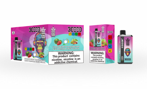 Bang King Puff 30000 Taff Cigarette électronique Prix with 2% Nicotine Doubel Saveur