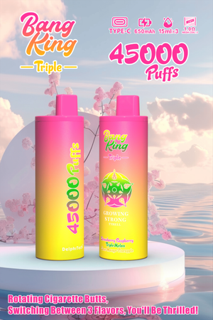 Bang King Triple 3-in-1 Puff Flavor 45000 Taps Einweg-E-Zigarette