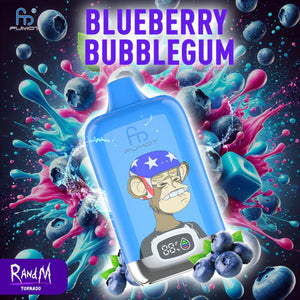 Puff Preis 12K Puffs Blaubeer-Kaugummi-Geschmack E-Zigarette